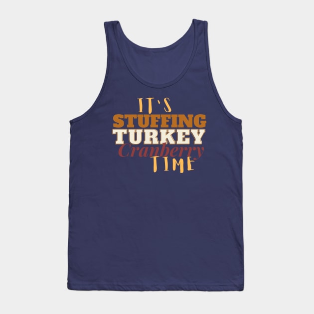 Turkey Time Tank Top by WildenRoseDesign